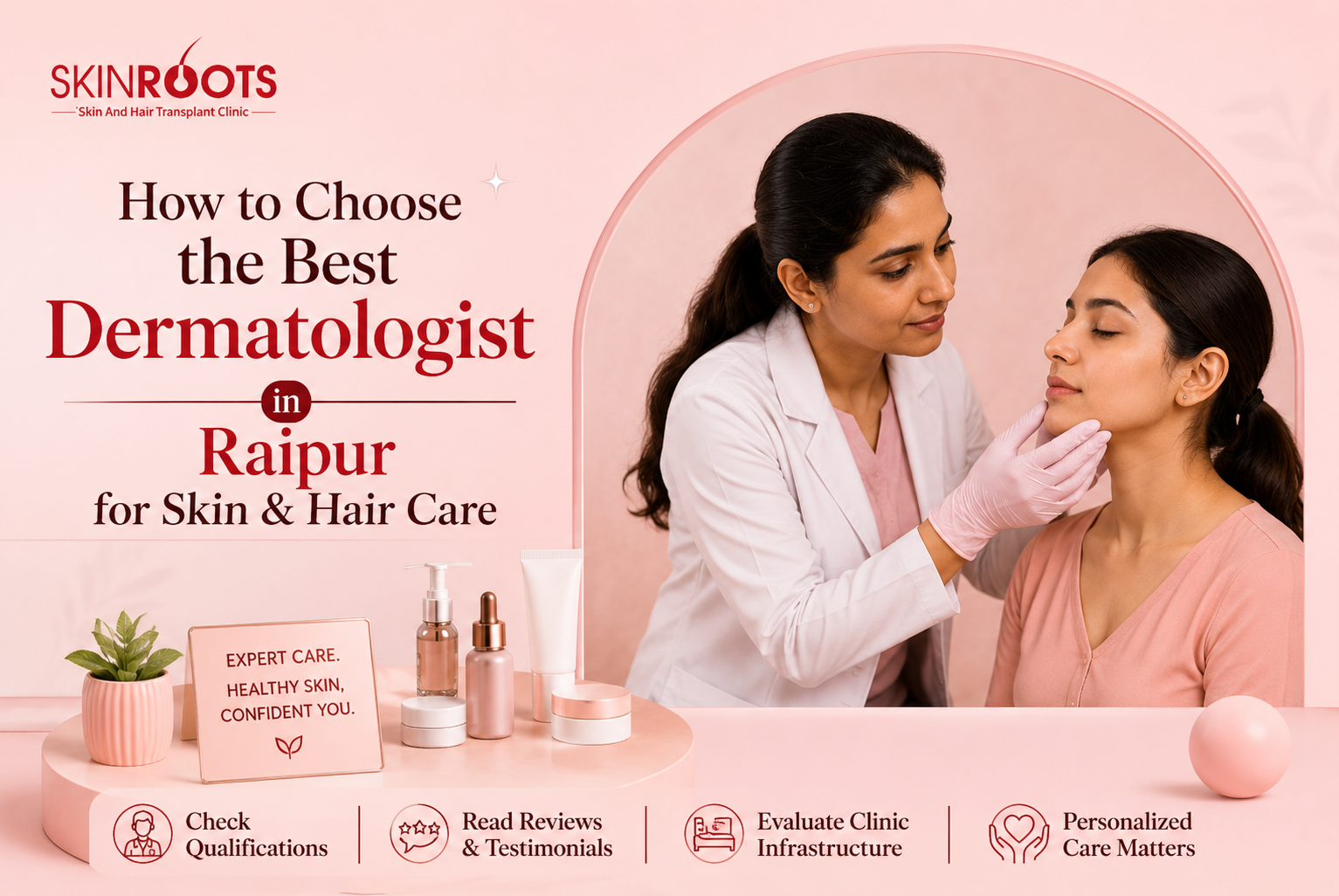 How to Choose the Best Dermatologist in Raipur for Skin & Hair Care